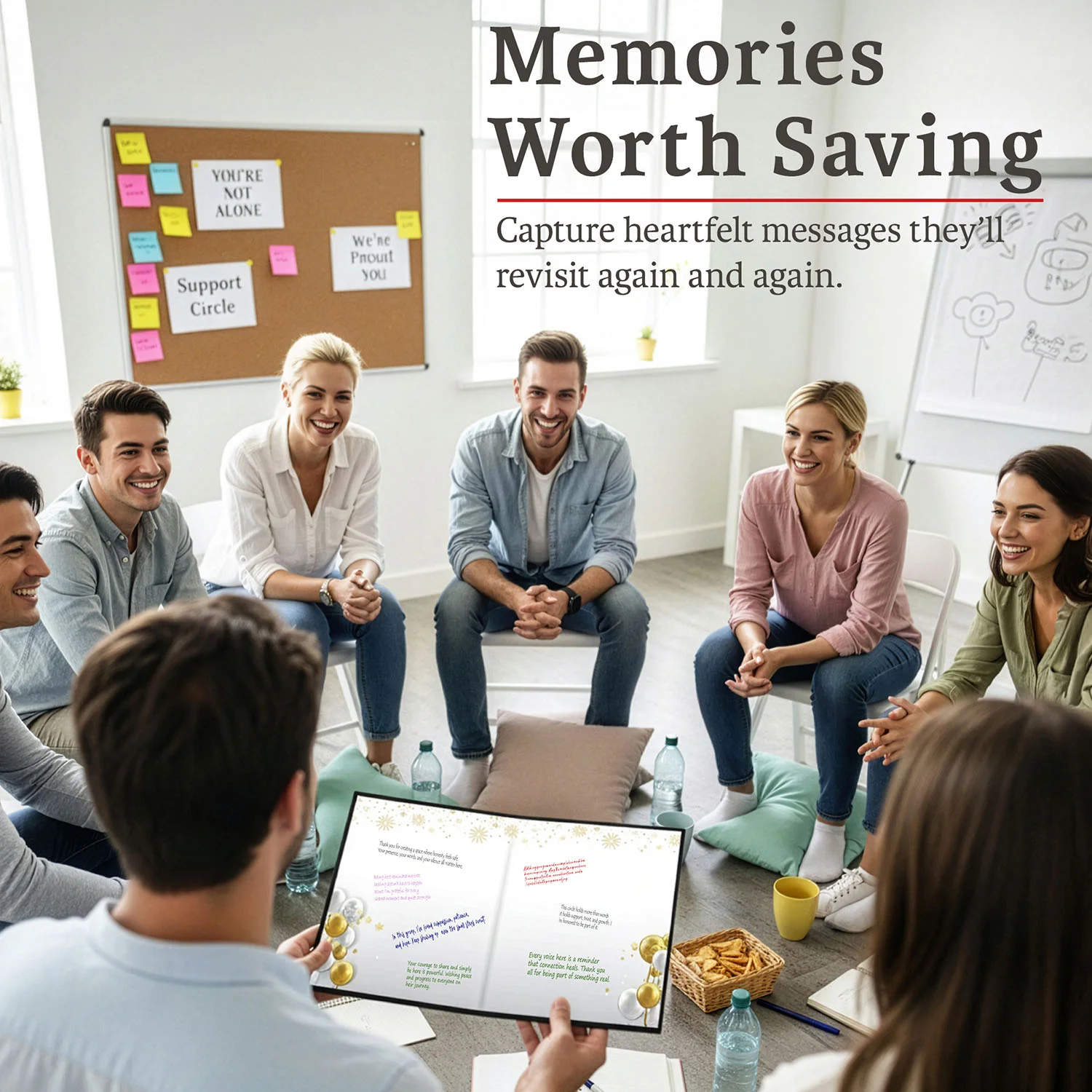 Personalized Multipurpose Guest Book - Cheers to New Beginnings (BLACK)